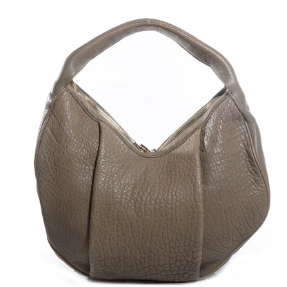 Alexander Wang Pebbled Leather Morgan Hobo Granite 1 of 6