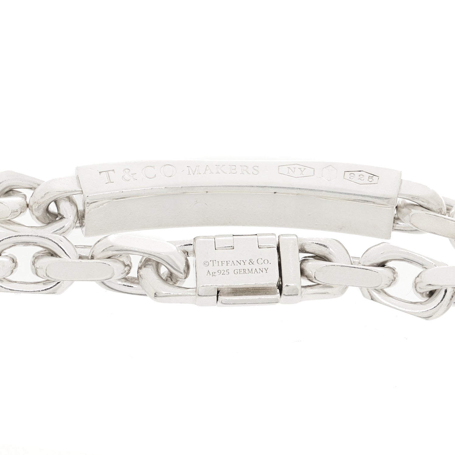 Tiffany Sterling Silver 1837 Makers ID Chain Bracelet 3 of 3