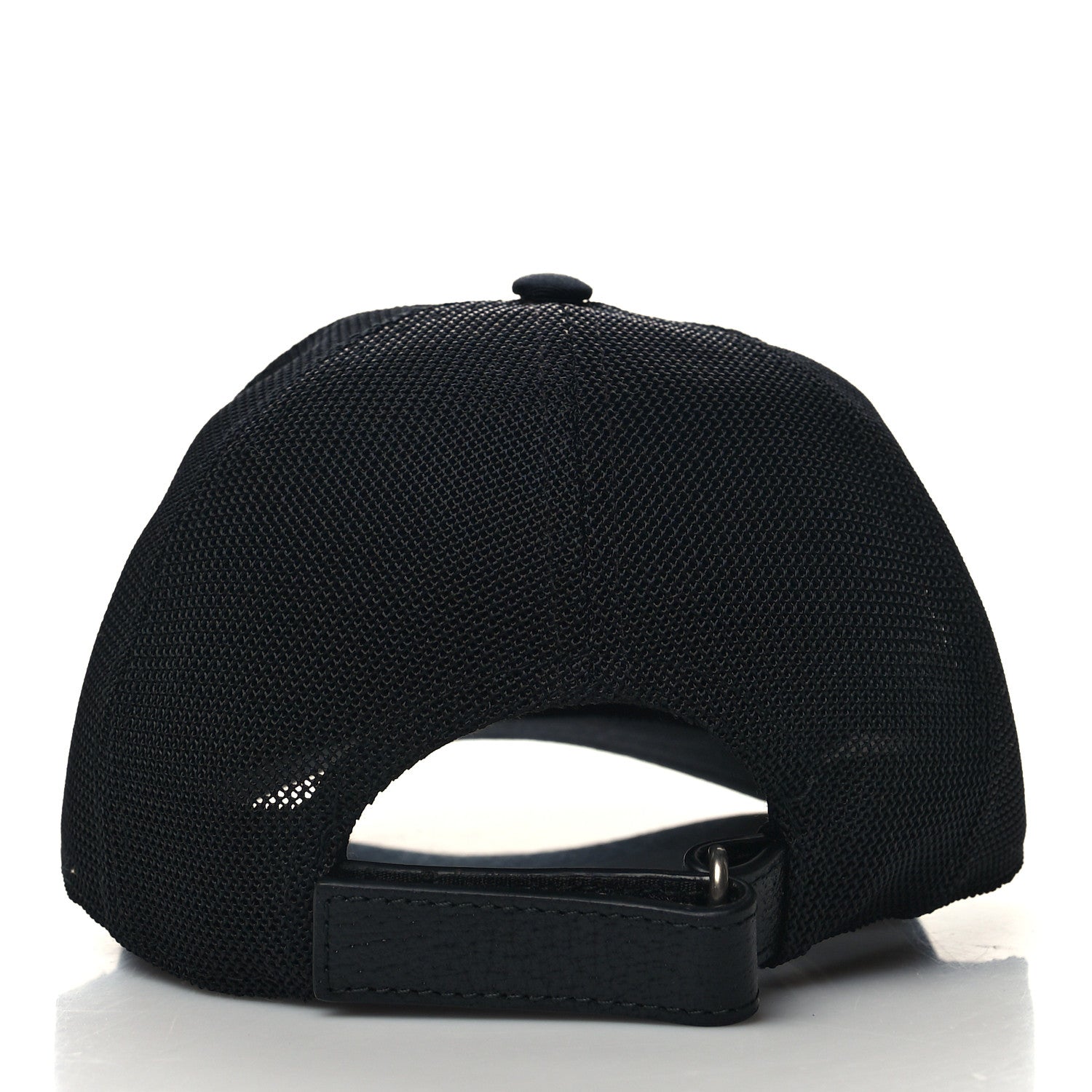 Gucci Logo Patch Baseball Hat XS Black Red 4 of 9