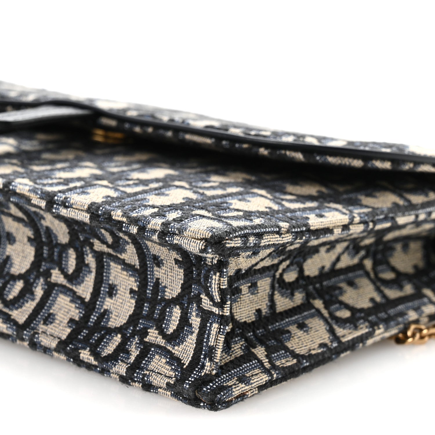 Christian Dior Oblique Saddle Chain Pouch Blue 1860000 – FASHIONPHILE