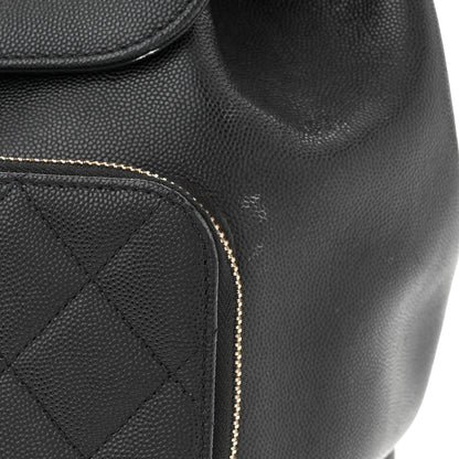 Chanel Caviar Quilted Business Affinity Backpack Black 11 of 12