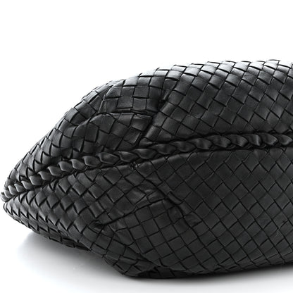 Bottega Veneta Nappa Intrecciato Medium Belly Veneta Hobo Black 9 of 10
