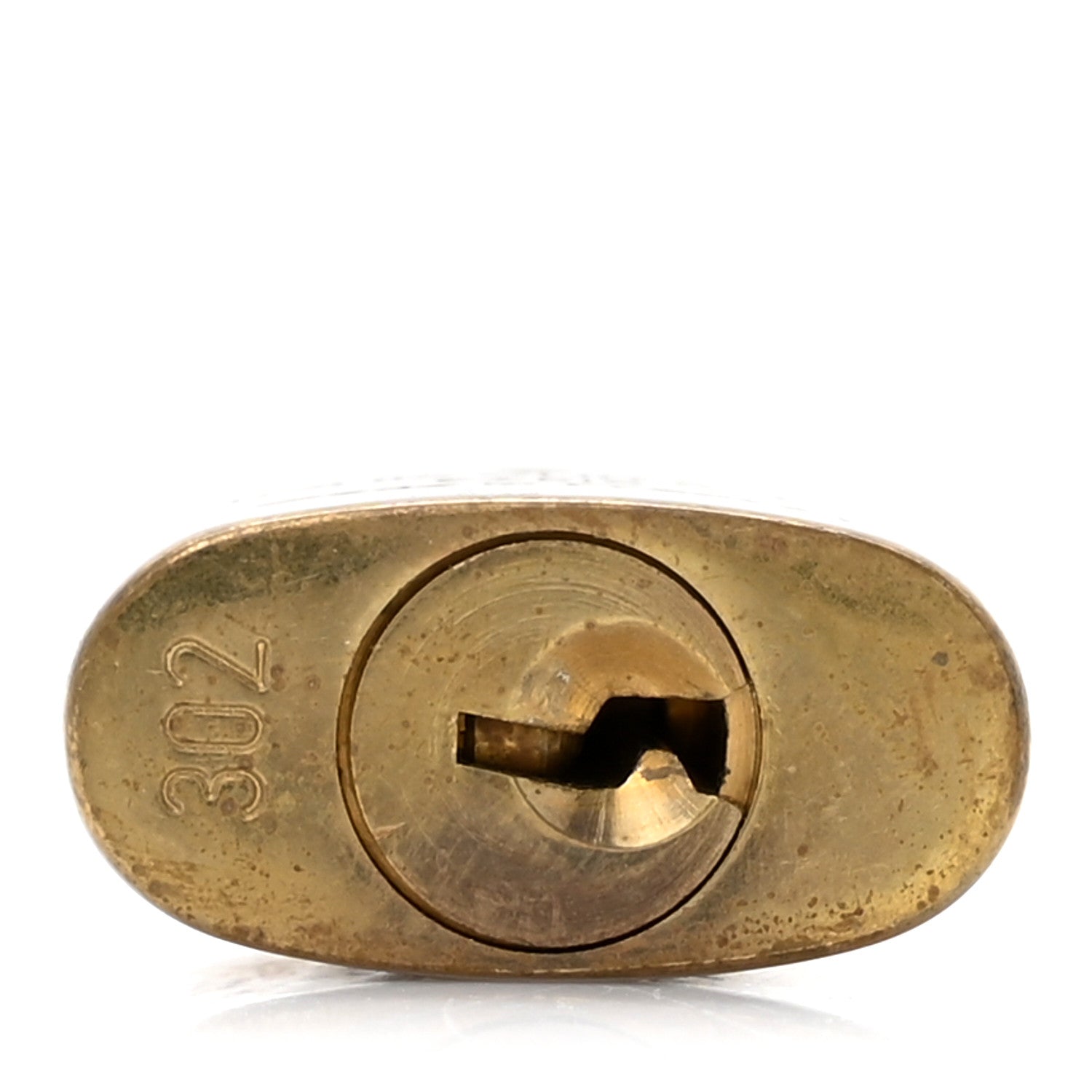 Louis Vuitton Brass Lock and Key Set 302 3 of 4