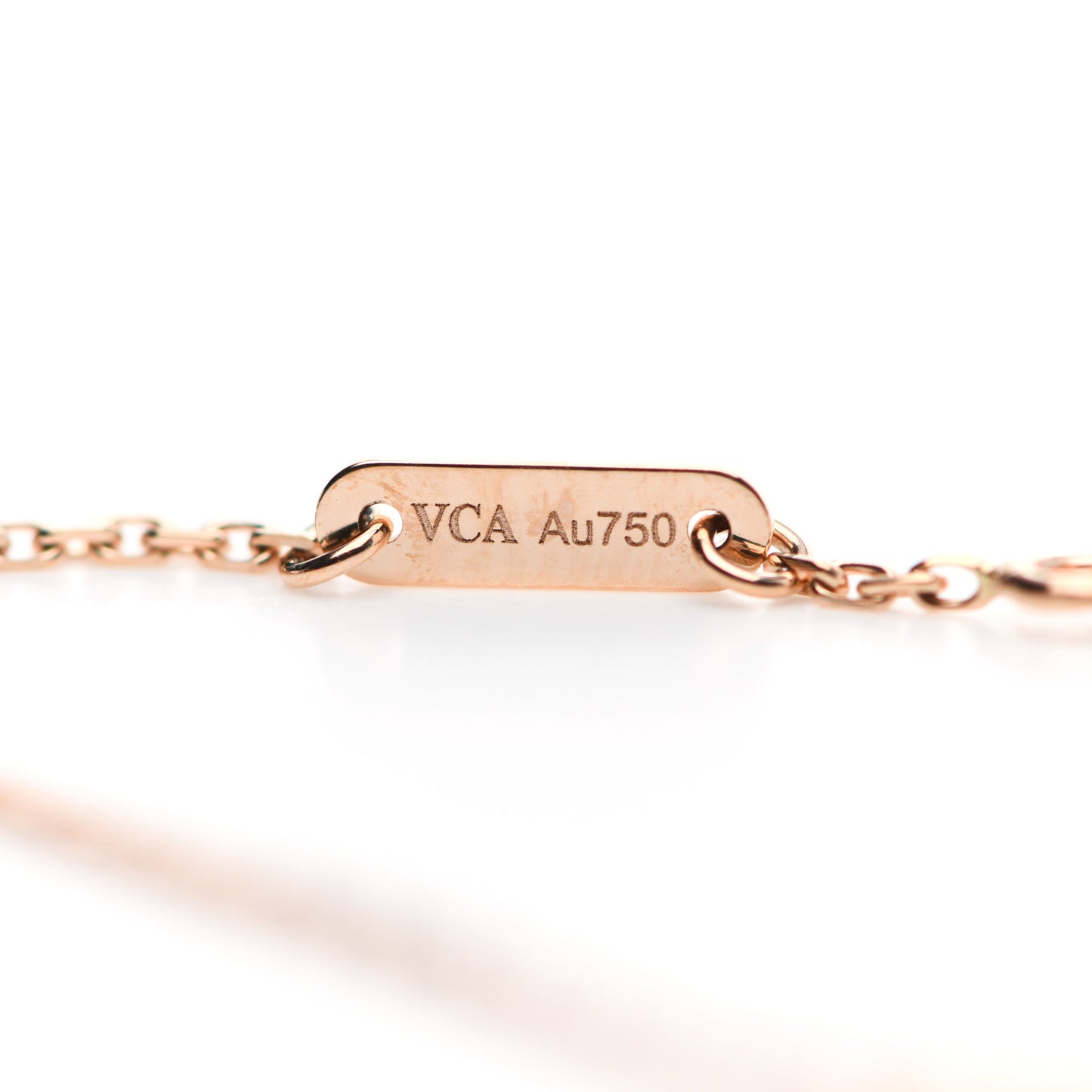 18K Rose Gold Sweet Alhambra Bracelet