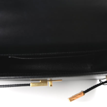 Saint Laurent Smooth Calfskin Mini Manhattan Shoulder Bag Black 5 of 9