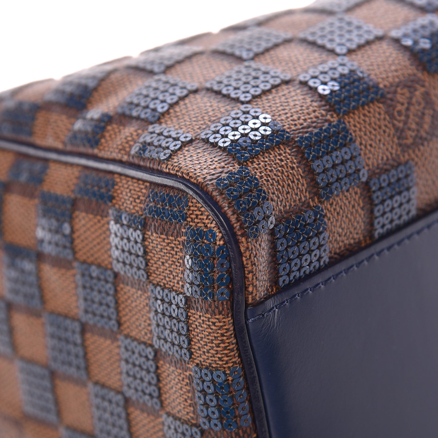 Damier Paillettes Speedy 30 Blue
