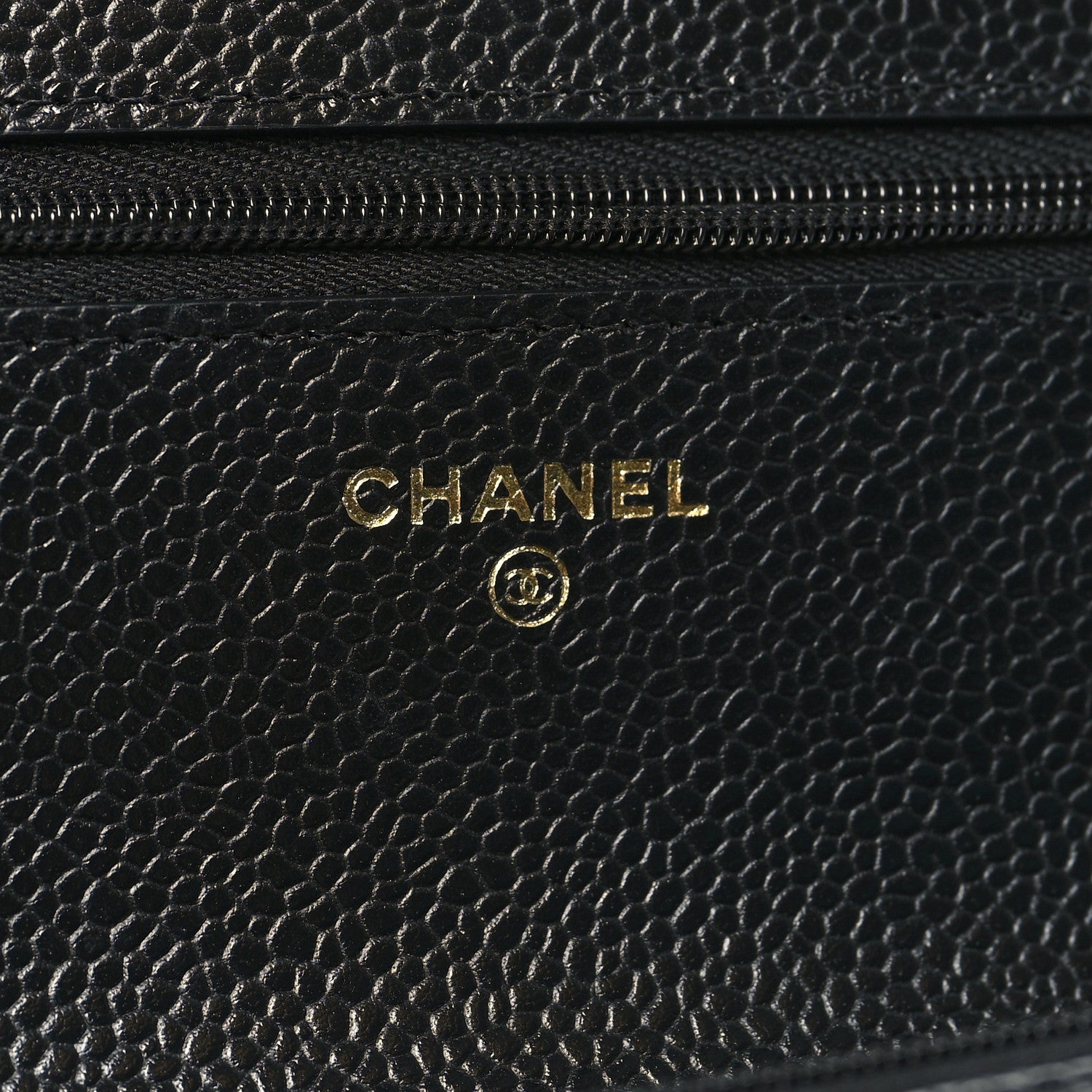 Chanel Caviar Quilted Wallet on Chain WOC Black 6 of 12