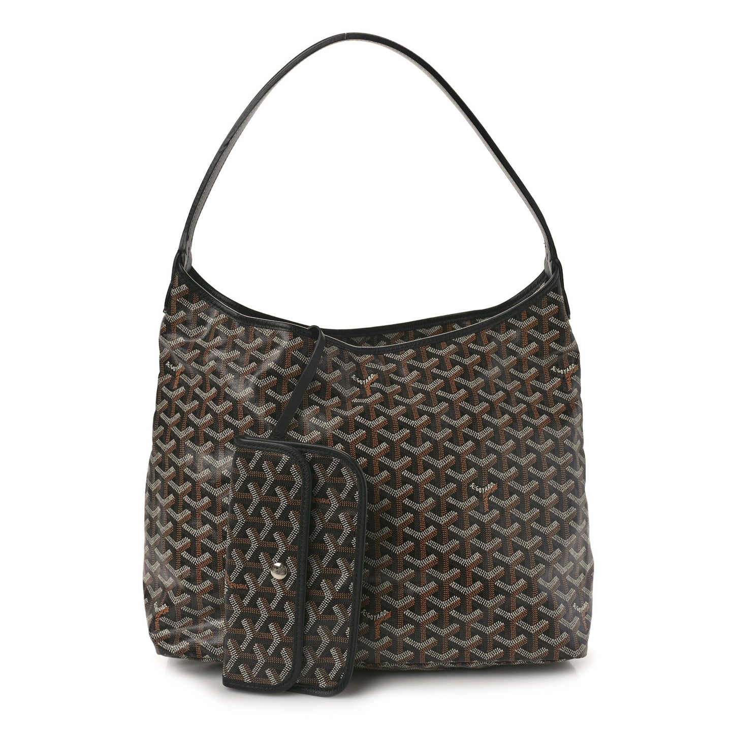 Goyardine Boheme Hobo Black