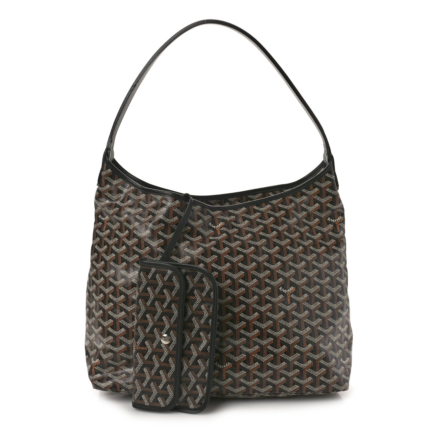 Goyard Goyardine Boheme Hobo Black 3 of 10