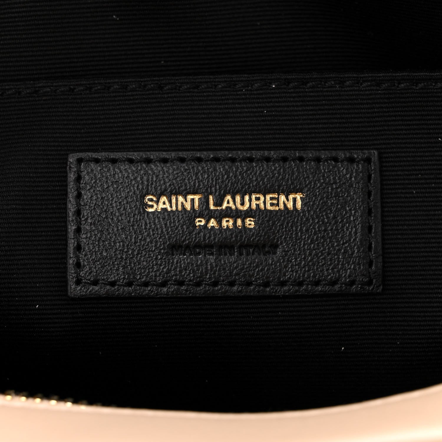 Saint Laurent Calfskin Matelasse Monogram Lou Camera Bag Dark Beige 6 of 11