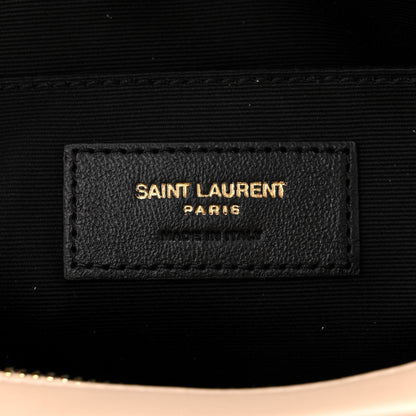 Saint Laurent Calfskin Matelasse Monogram Lou Camera Bag Dark Beige 6 of 11