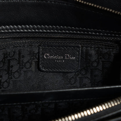 Christian Dior Suede Cannage Stitched Lady Dior East West Black 6 of 7