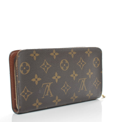 Louis Vuitton Monogram Porte-Monnaie Zippy Wallet 3 of 11