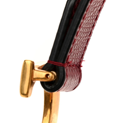 Christian Dior Grained Calfskin Mini Saddle Bag Red 11 of 11