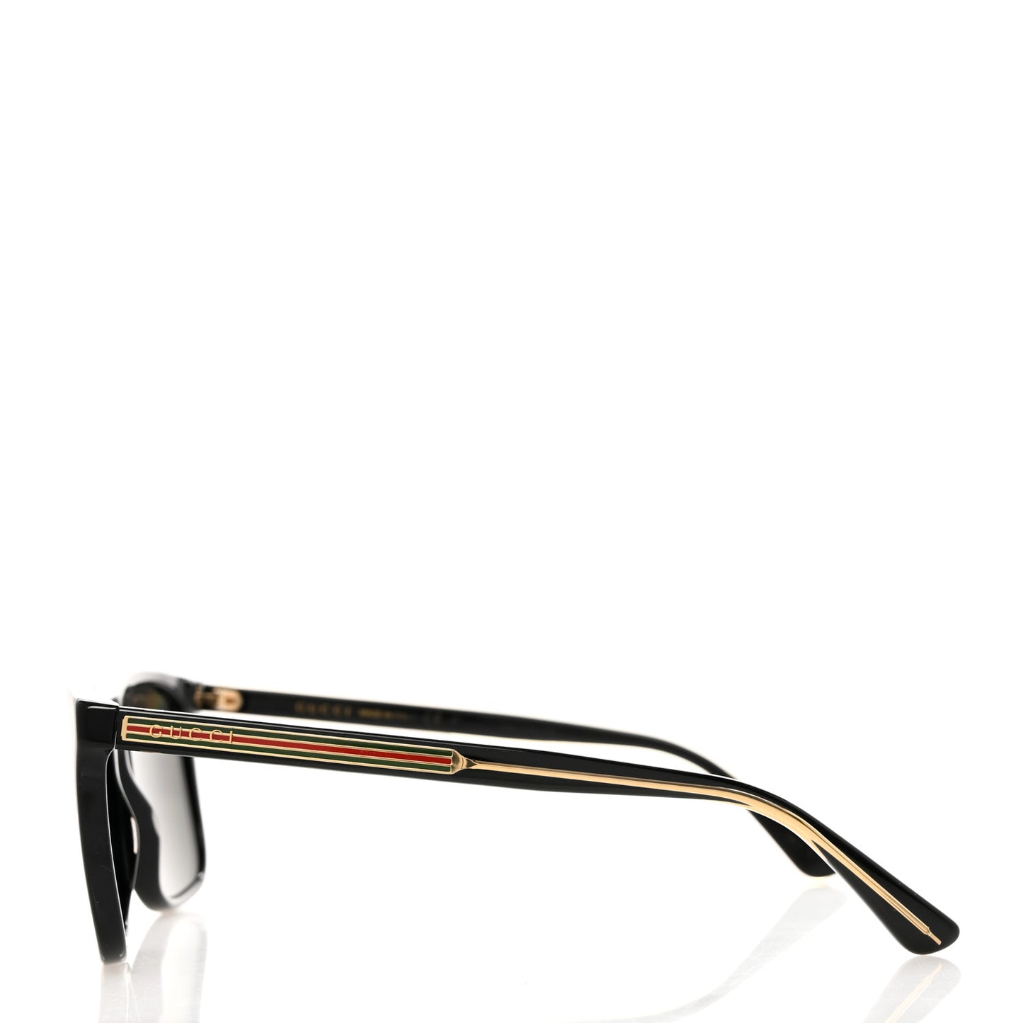 Acetate Frame Sunglasses GG0381S Black