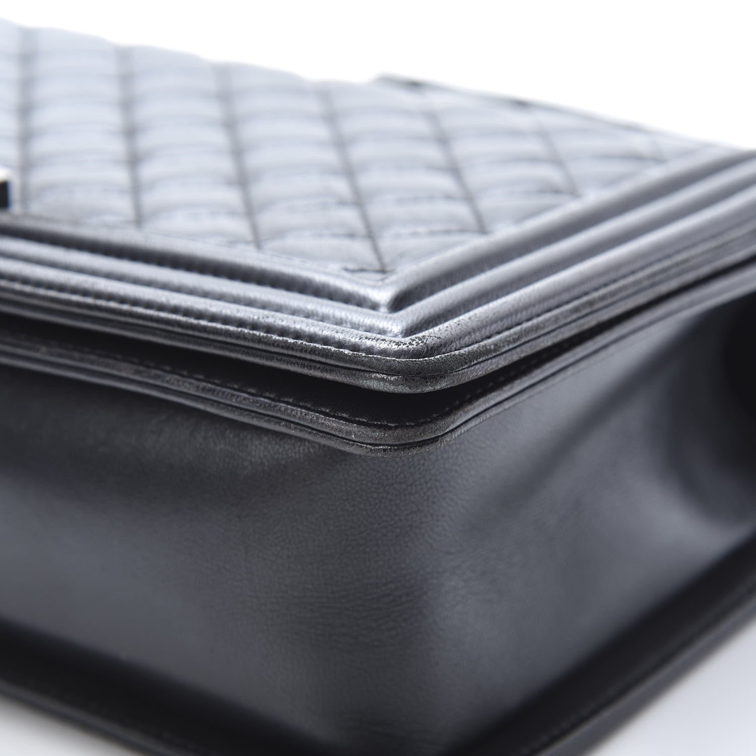 Chanel Calfskin Quilted New Medium Boy Flap Black 9 of 16