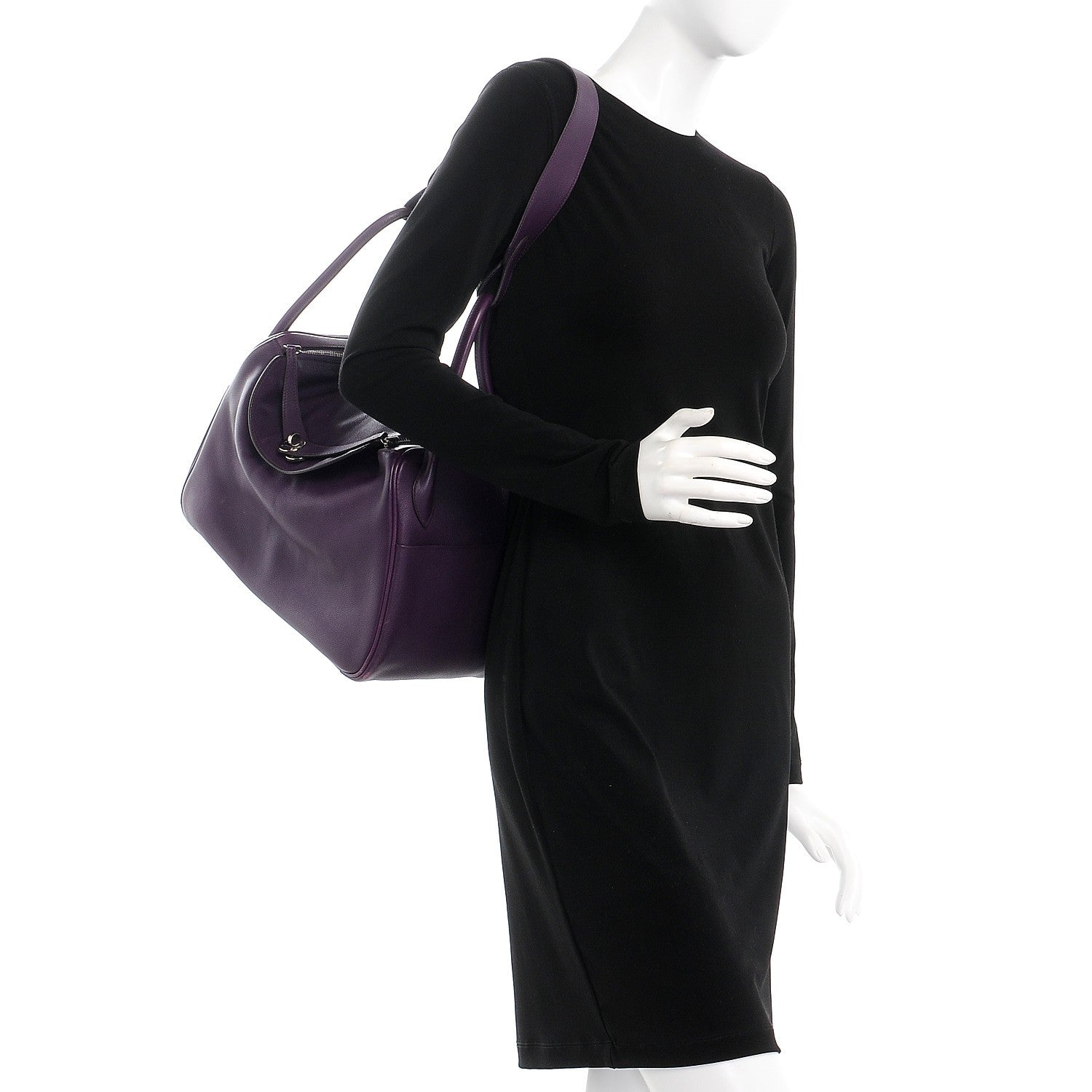 Hermes Evercolor Lindy 34 Ultraviolet 2 of 13