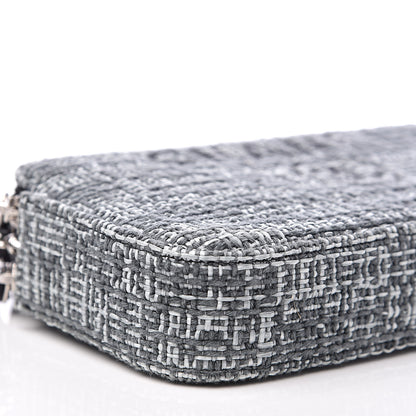 Chanel Canvas Small Deauville Clutch With Chain Charcoal 12 of 14