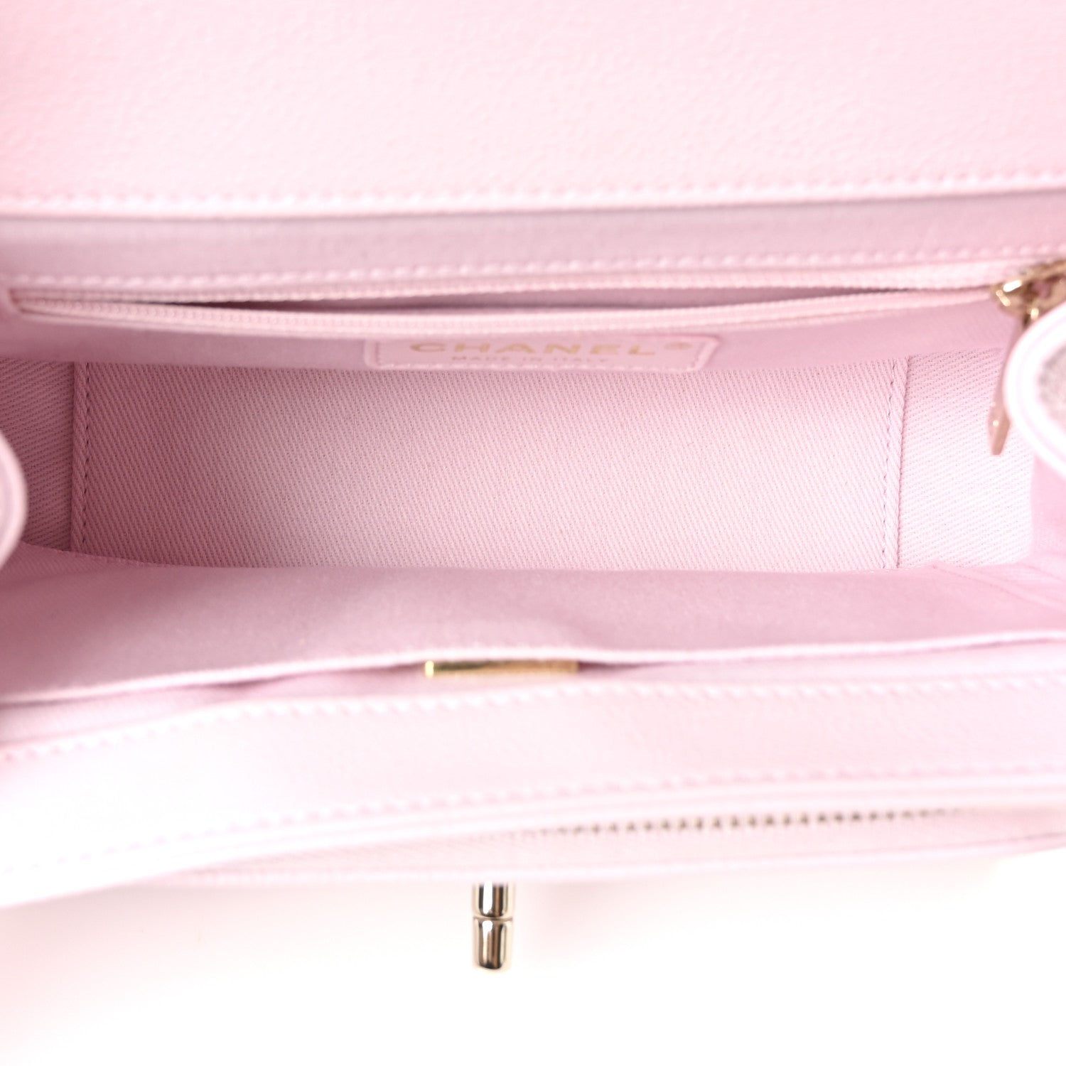 Chanel Caviar Quilted Mini Business Affinity Flap Light Pink 5 of 11