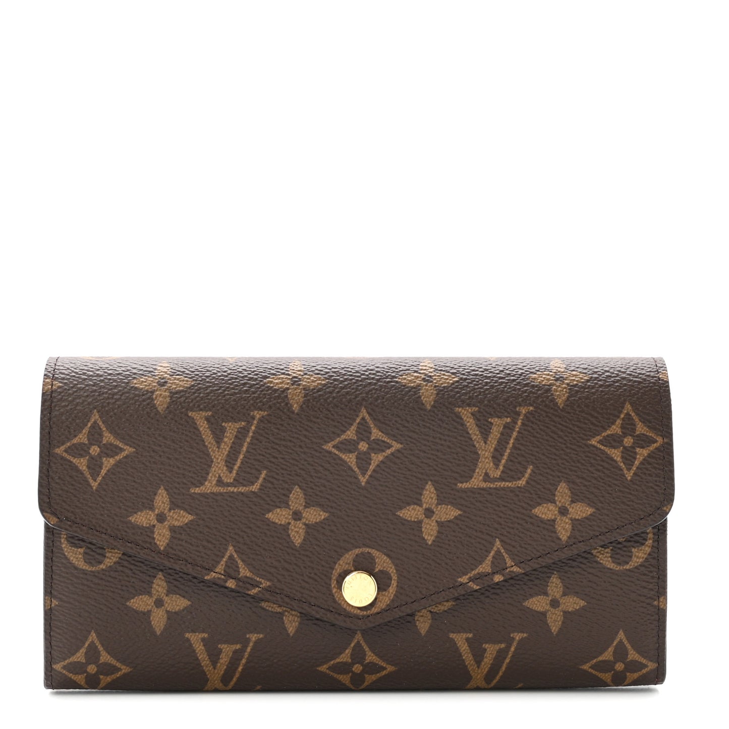 Monogram Sarah Wallet NM Coquelicot