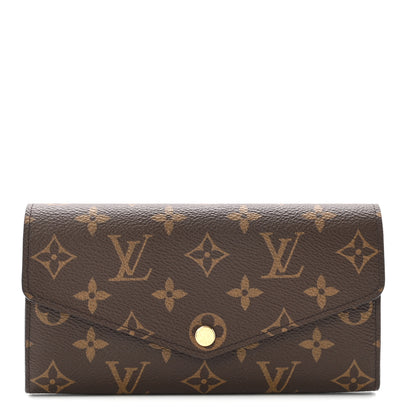 Louis Vuitton Monogram Sarah Wallet NM Coquelicot 1 of 7