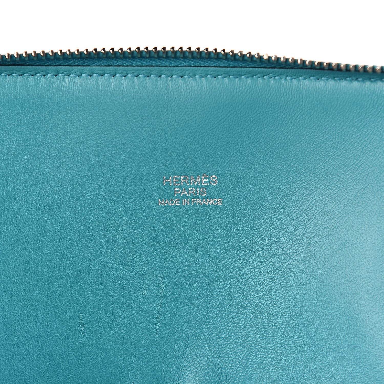 Hermes Togo Bolide 35 Turquoise 6 of 18