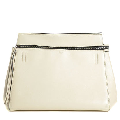 Celine Grained Calfskin Large Edge Shoulder Bag 1 of 8