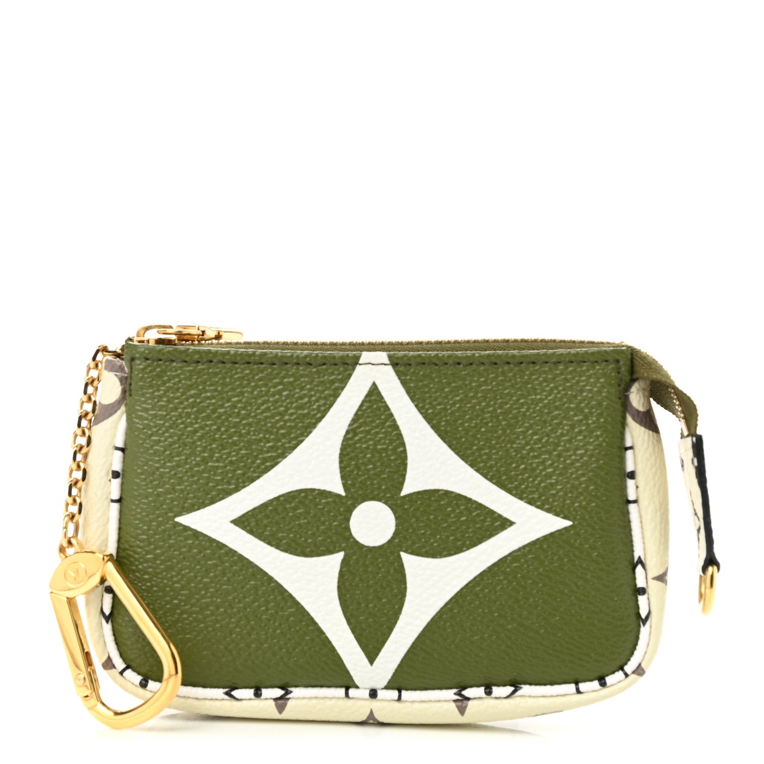 Louis Vuitton Monogram Giant Micro Pochette Accessories Kaki White 1 of 7