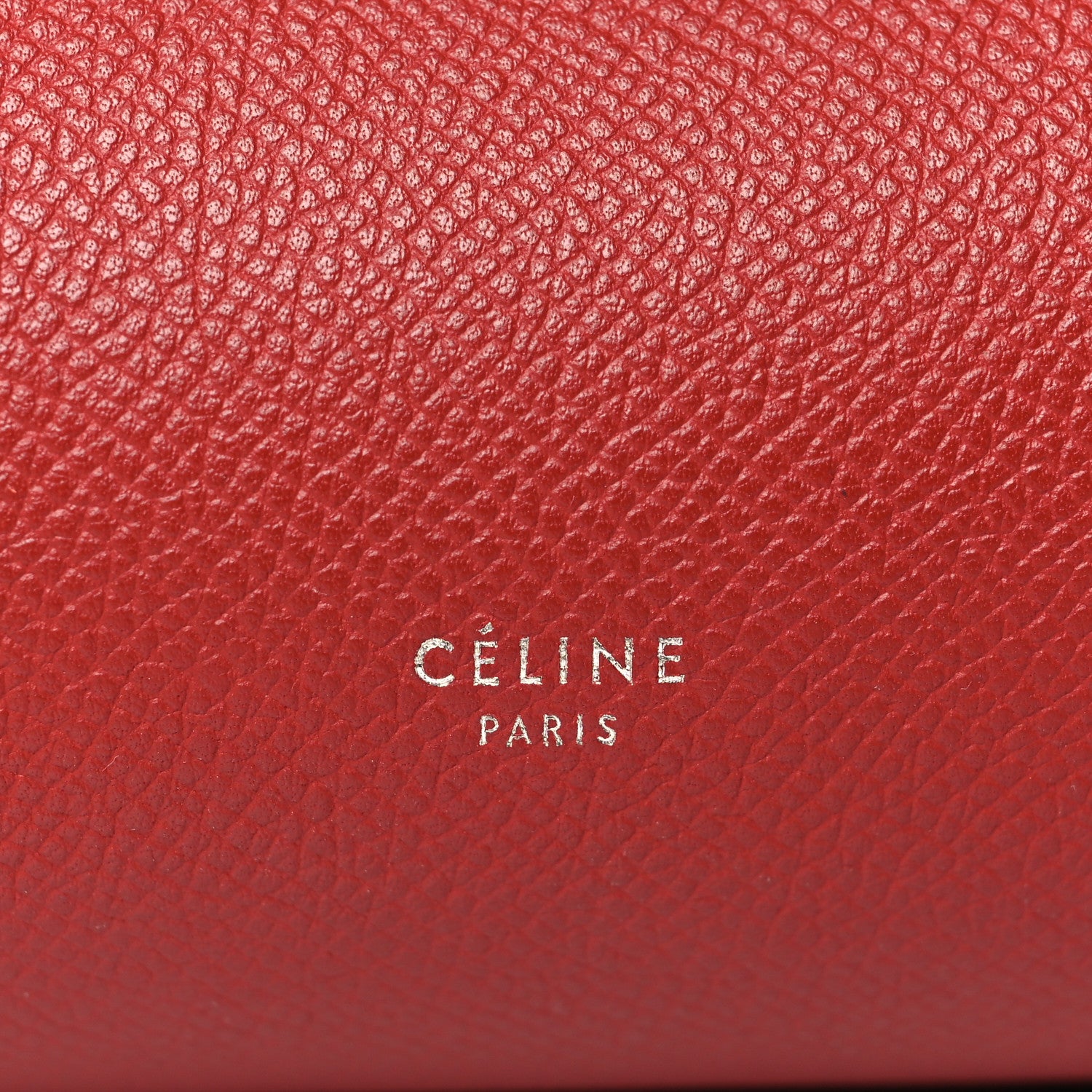 Celine Grained Calfskin Mini Belt Bag Rust 6 of 10