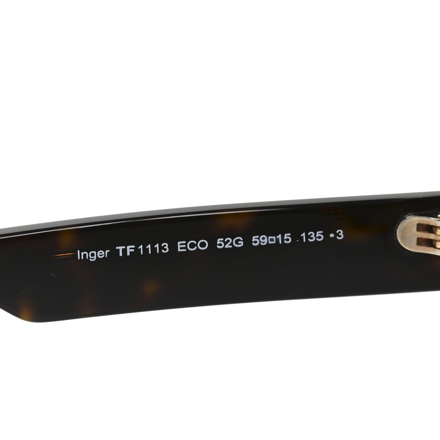 Inger Aviator Sunglasses TF1113 Tortoise
