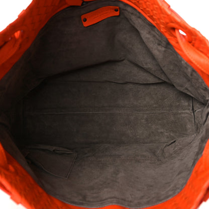 Bottega Veneta Nappa Intrecciato Bella Tote Orange 5 of 9