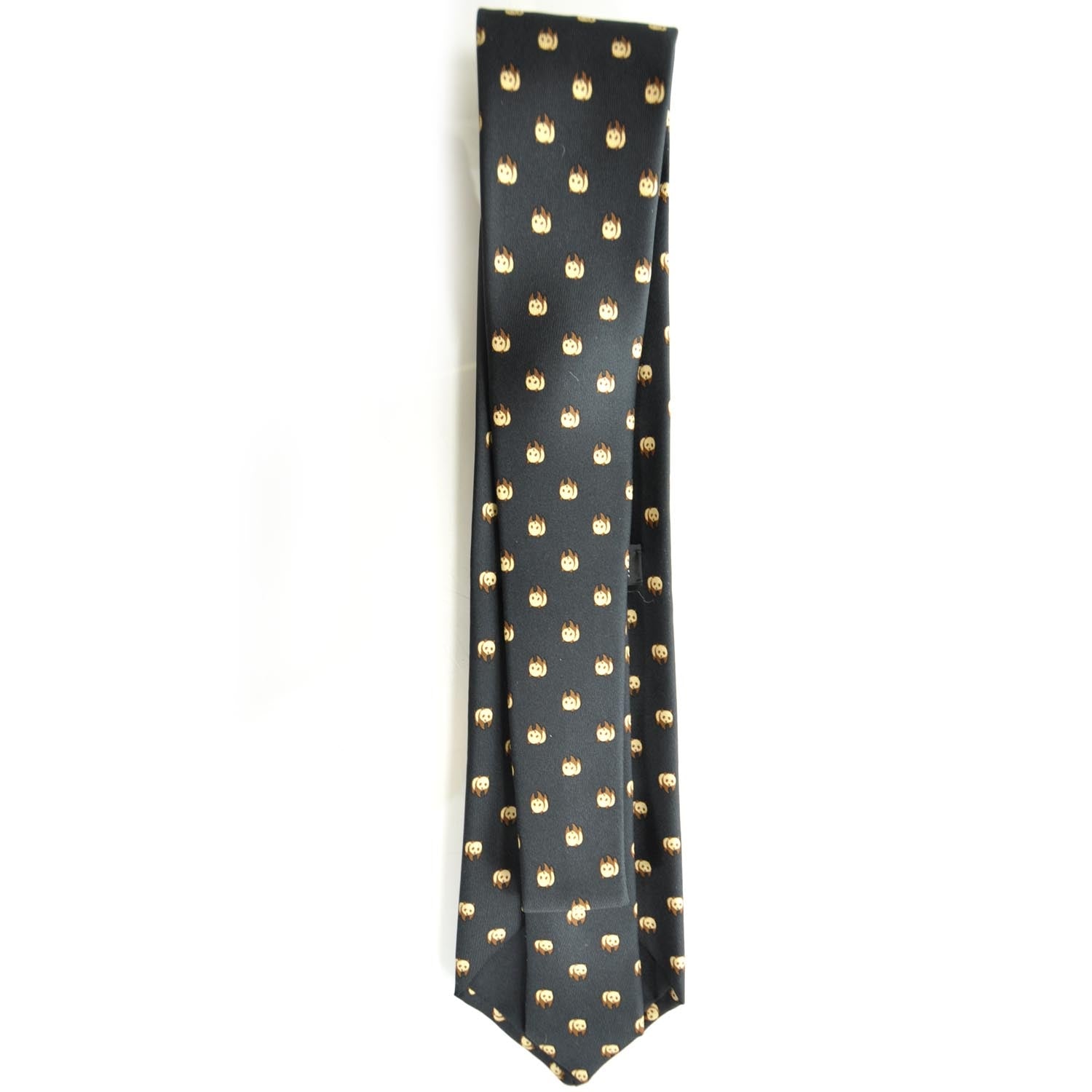 Hermes Silk Twill Panda Neck Tie 2 of 5