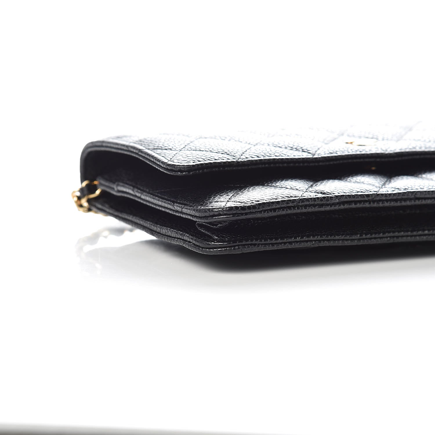 Chanel Caviar Quilted Wallet On Chain WOC Black 5 of 11