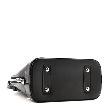 Louis Vuitton Epi Alma BB Black Black 4 of 11