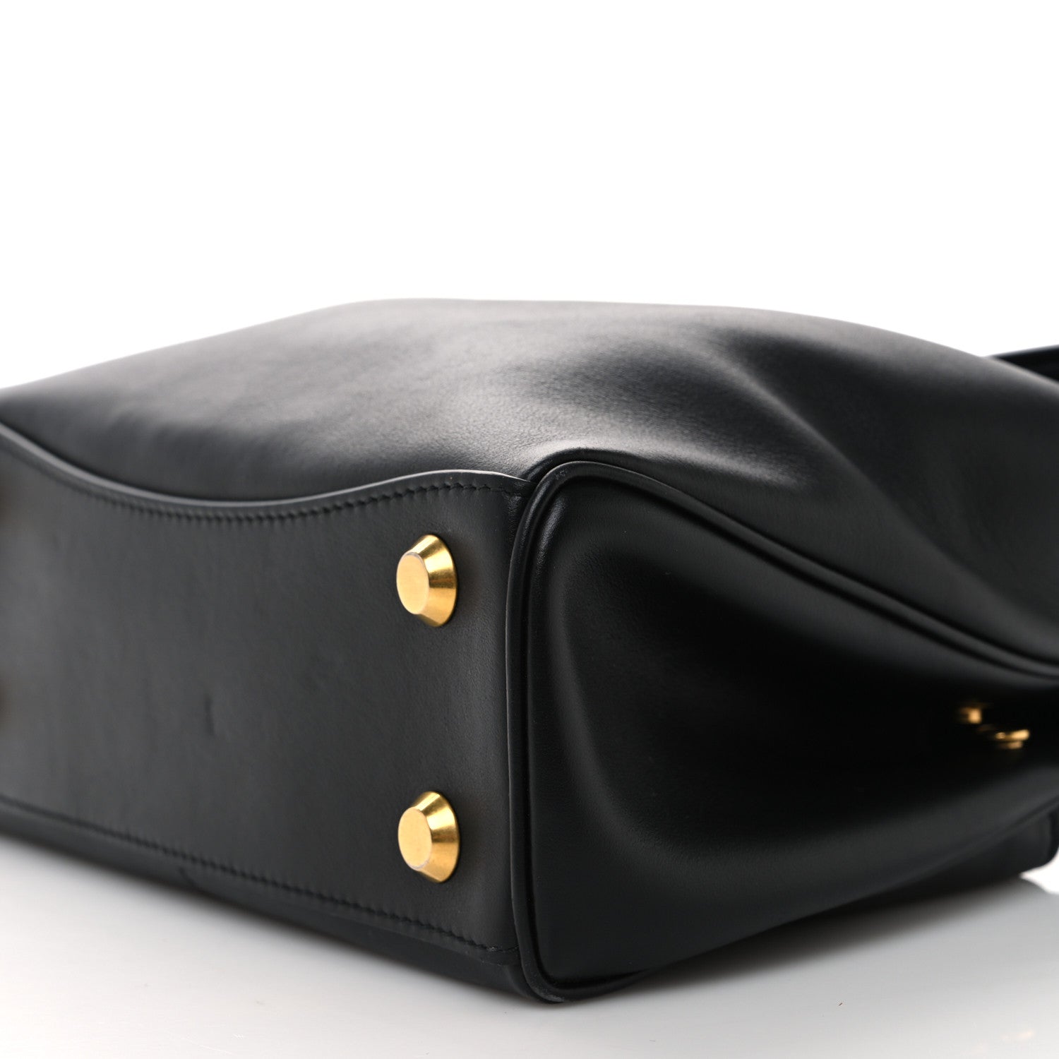 Balenciaga Natural Smooth Calfskin Mini Rodeo Top Handle Handbag Black 12 of 12