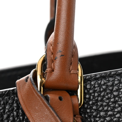 Louis Vuitton Calfskin City Steamer EW Black Gold 10 of 16
