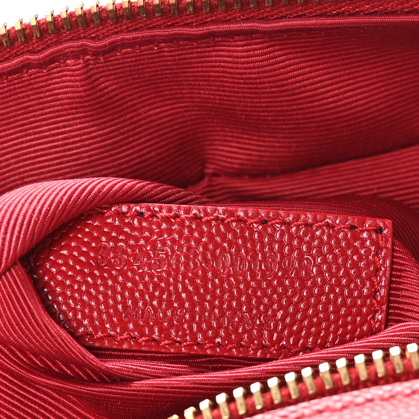 Grain de Poudre Small Museum Briefcase Red