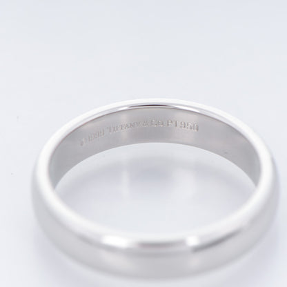 Tiffany Platinum Lucida 4.5mm Wedding Band Ring 8 3 of 4