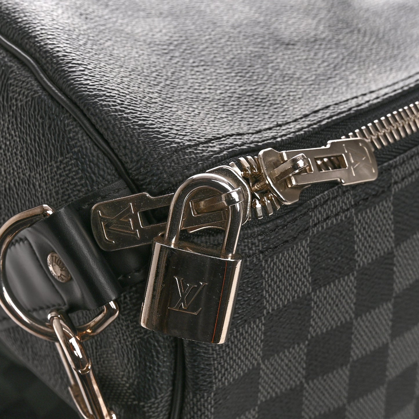 Damier Graphite Keepall Bandouliere 55