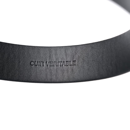 Chanel Calfskin Quilted CC Belt 85 34 Black 5 of 6