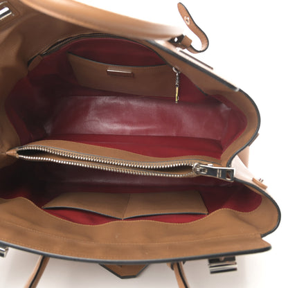 Prada Saffiano Cuir Twin Tote Caramel 5 of 18