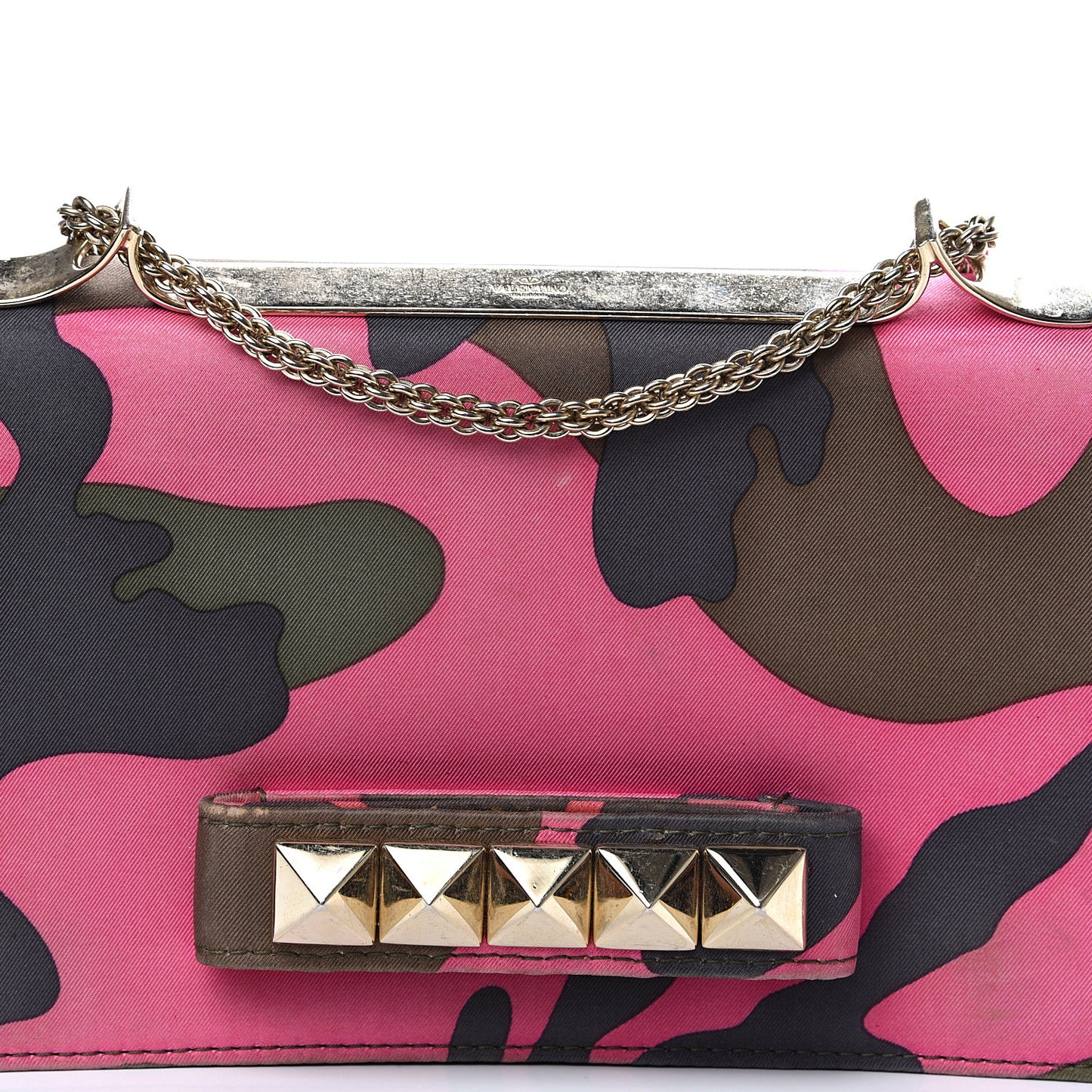 Nylon Camouflage Va Va Voom Shoulder Bag Multicolor