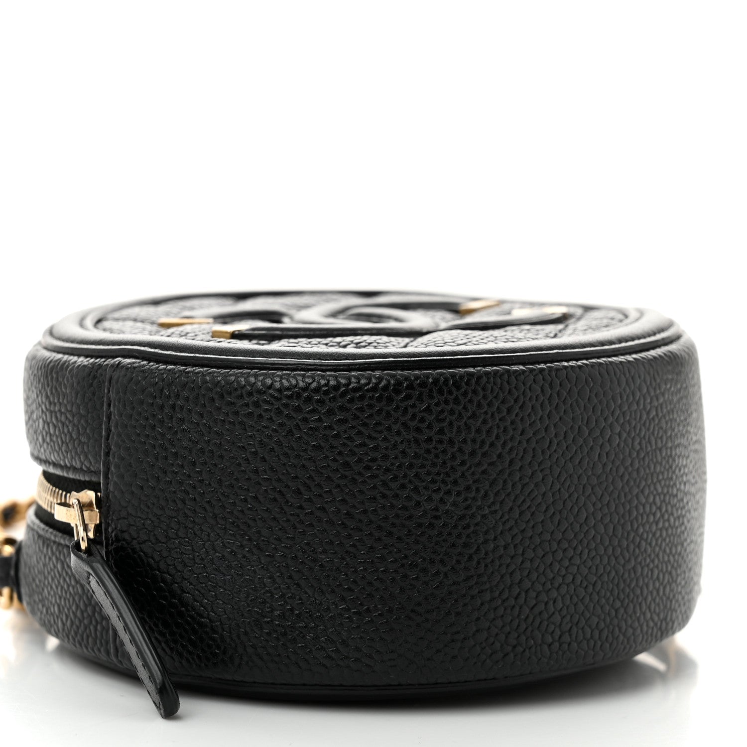 Chanel Caviar Quilted Round Filigree Crossbody Black 8 of 9