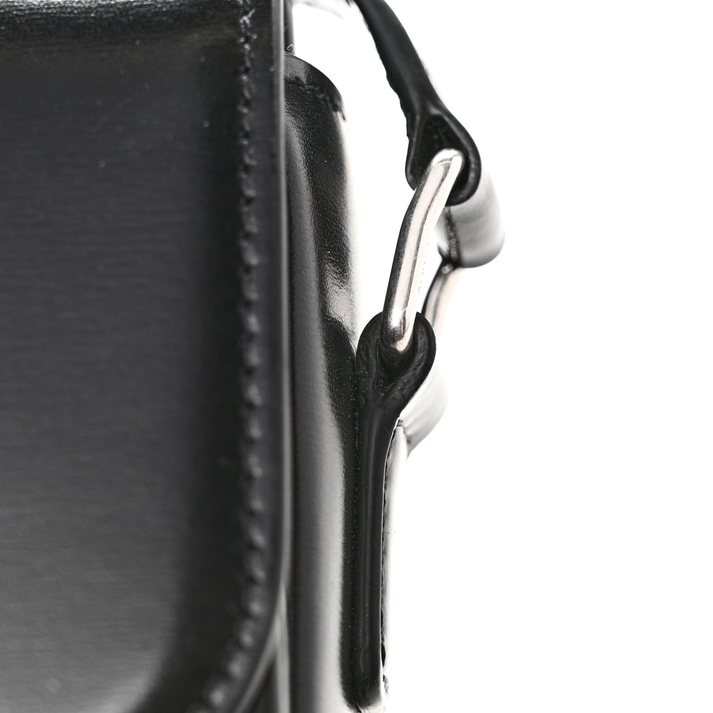 Shiny Calfskin Teen Triomphe Black
