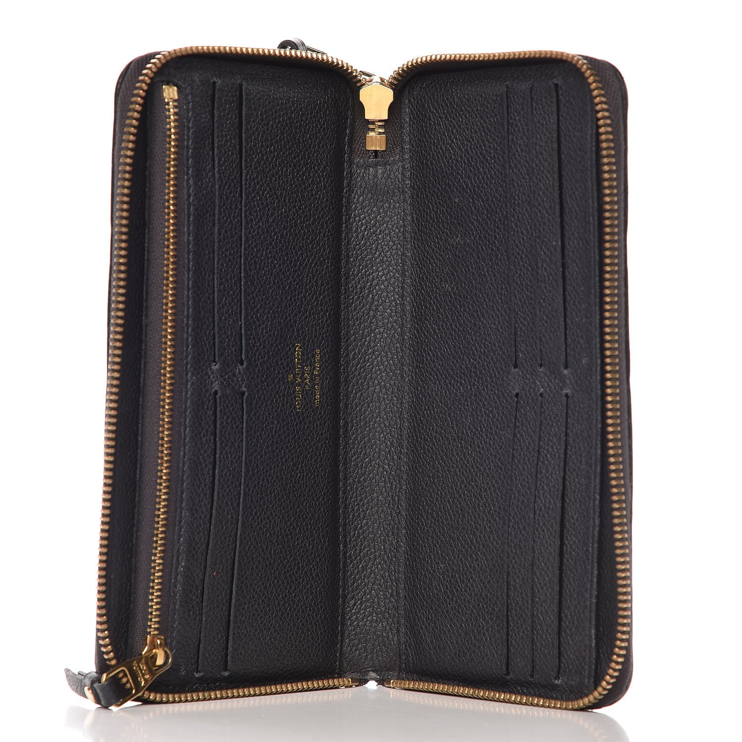 Louis Vuitton Empreinte Zippy Wallet Black 5 of 13