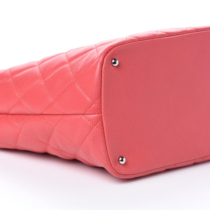 Chanel Caviar Quilted Timeless CC Soft Tote Pink 10 of 11
