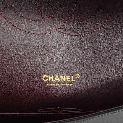 Chanel Lambskin Quilted Maxi Double Flap Black 7 of 9