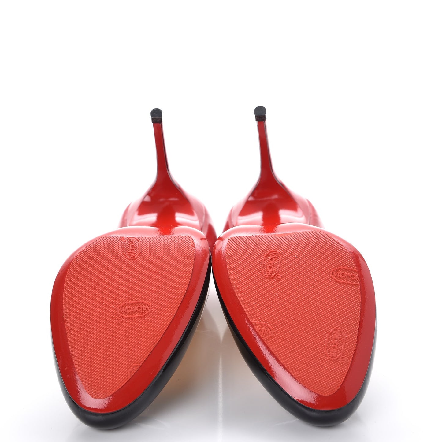 Patent Degrade Fifi 100 Pumps 35.5 Black Red