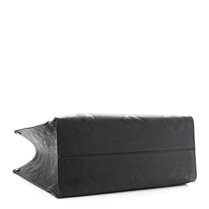 Louis Vuitton Empreinte Monogram Giant Onthego GM Black 4 of 11