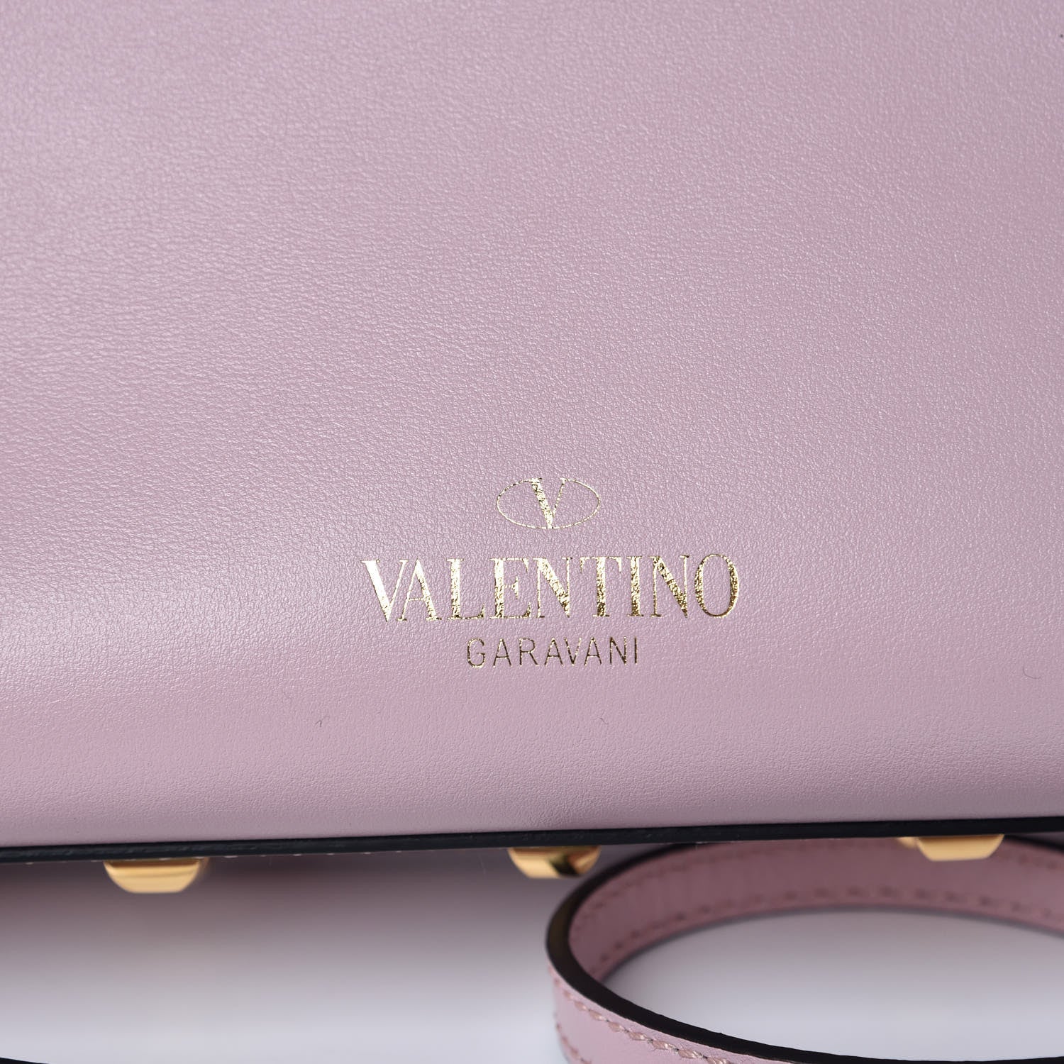 Valentino Garavani Vitello Small My Rockstud Frame Bag Poudre 8 of 11